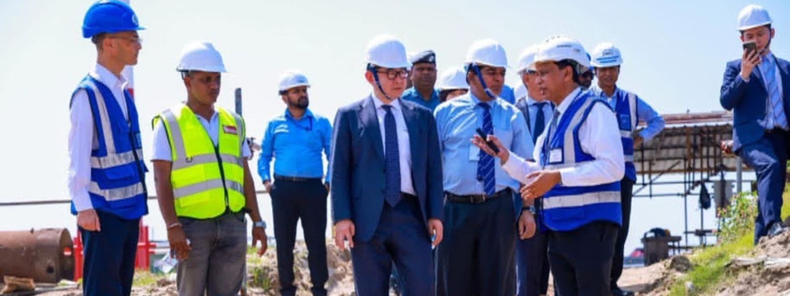 JICA Inspects BIA Terminal 2 Construction Site